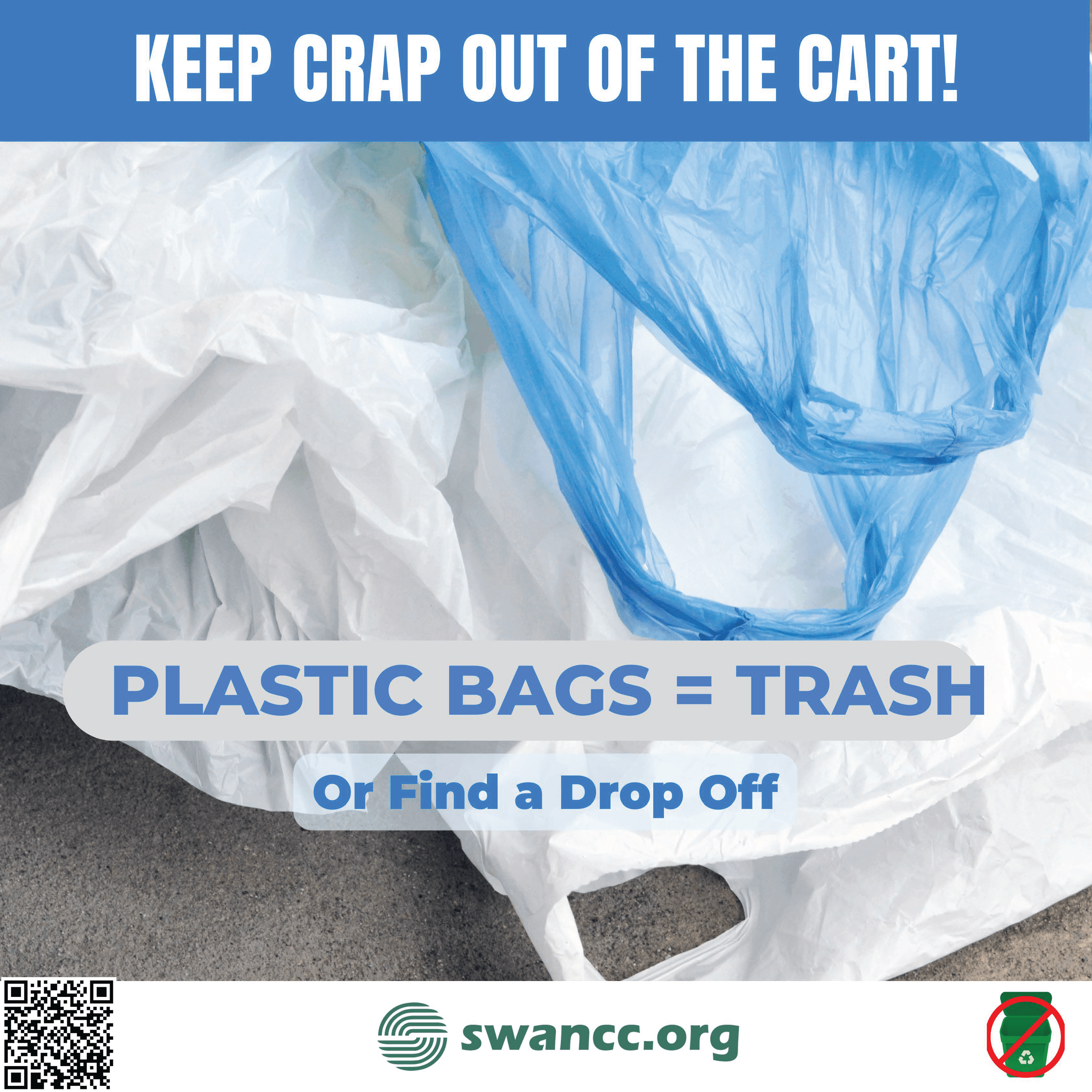 Plastic Bags = Trash