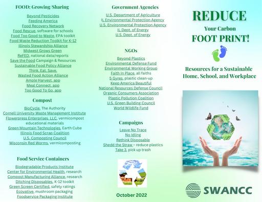 Reduce Your Carbon Footprint Brochure